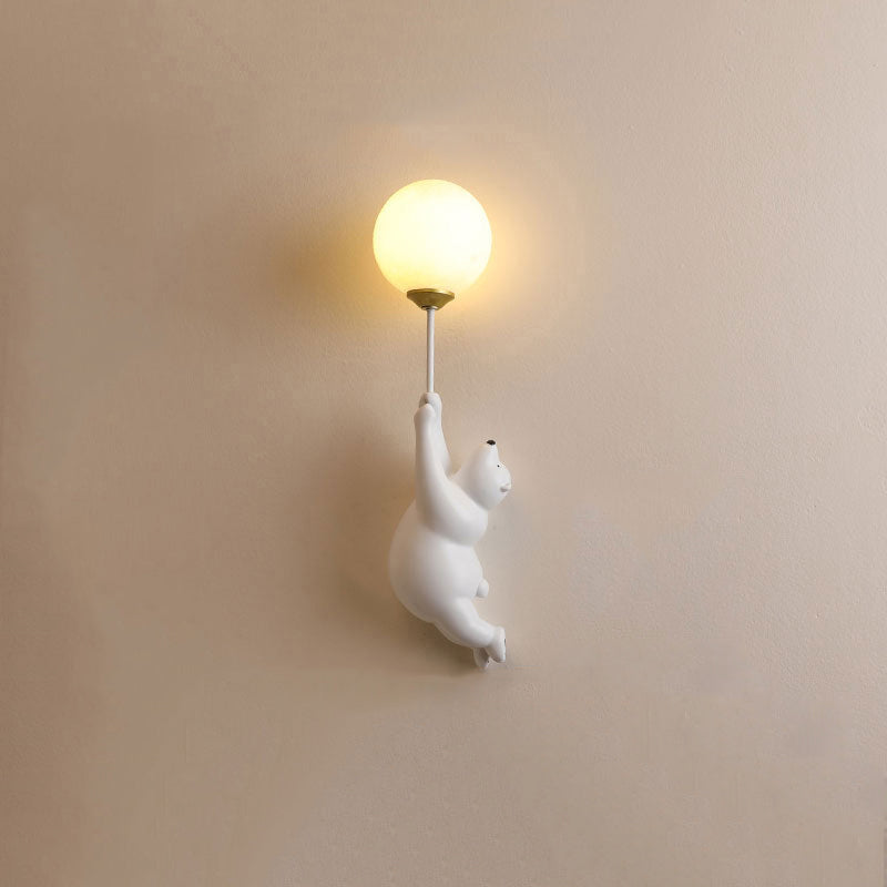 Bear Balloon Applique Murale Ours Ballon Moderne Animale Salon - 8