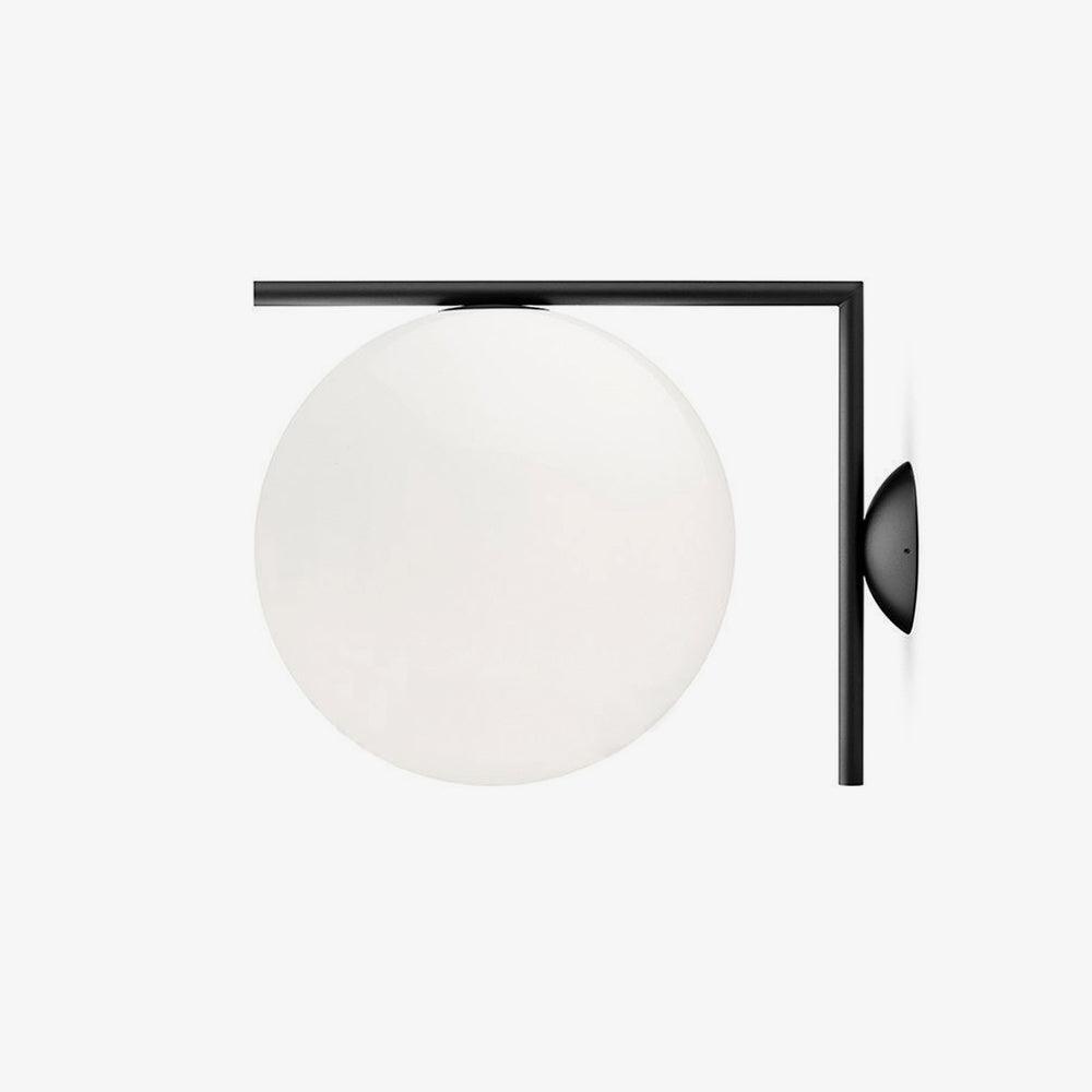 Joanna Applique Murale Moderne Minimaliste en Verre Soufflé Opale - Neutralighting