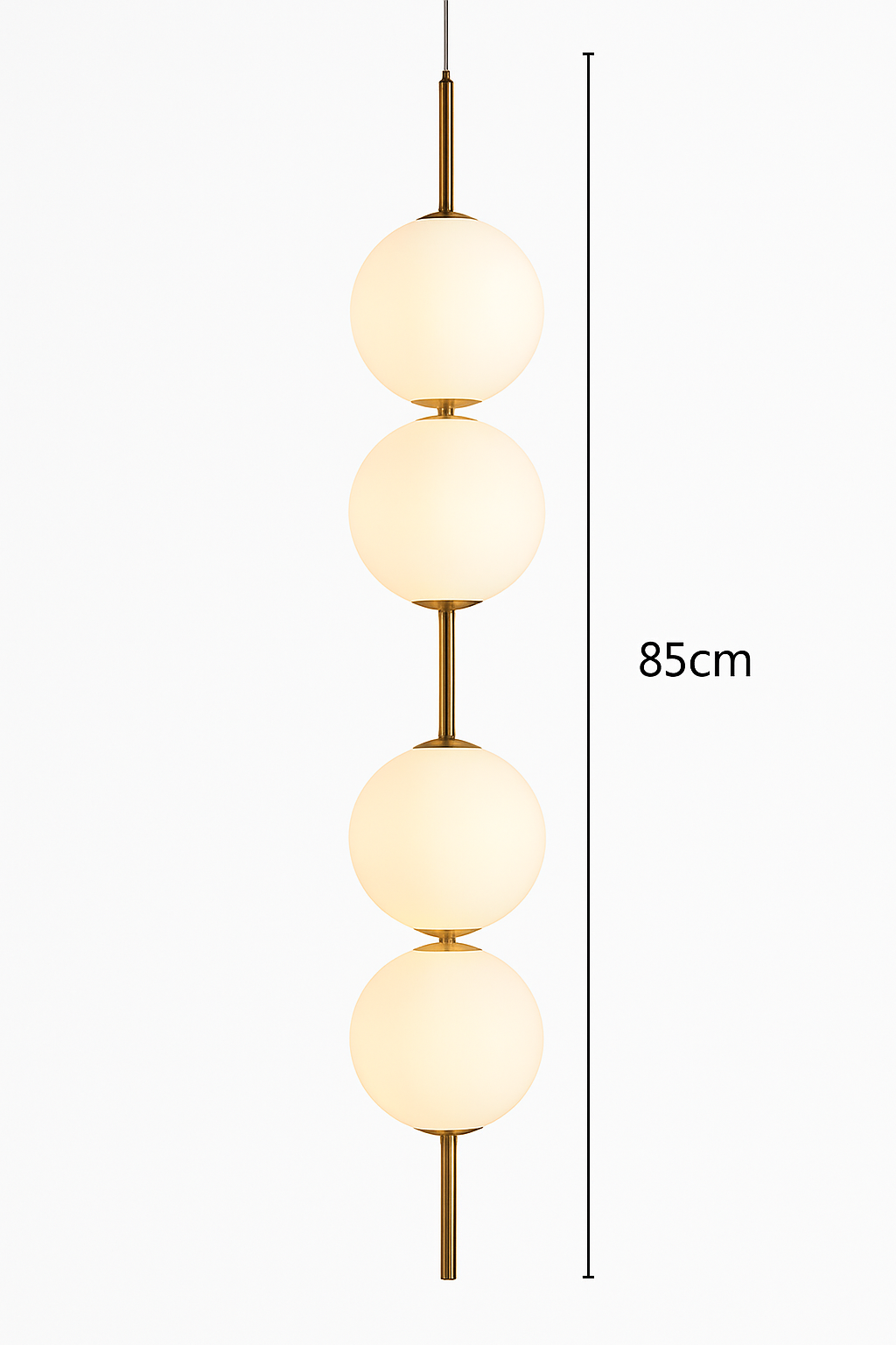 Suspension — Boule de verre suspension pour chambre chevet lampe suspendue lustres de plafond éclairage moderne décoration entrée Luminaire LED