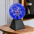 Lampe à poser — Boule Plasma Bleue