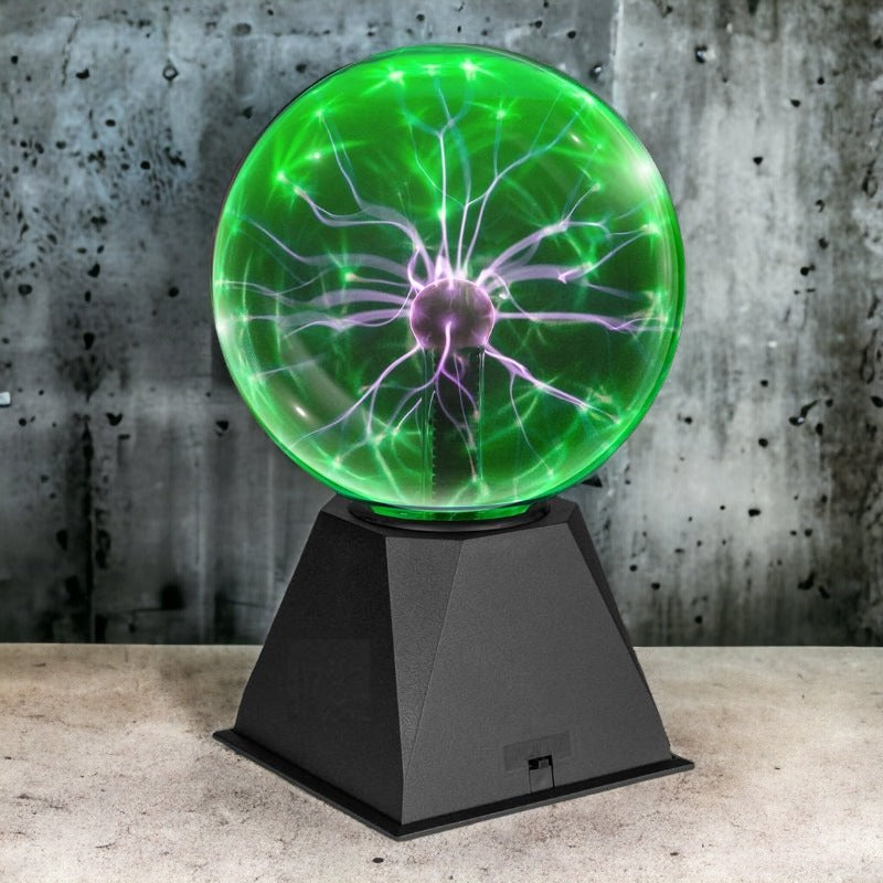 Lampe à poser — Boule Plasma Verte