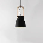 Valentina Vintage Suspension Noir/Orange Métal/Bois Chambre à coucher - Neutralighting