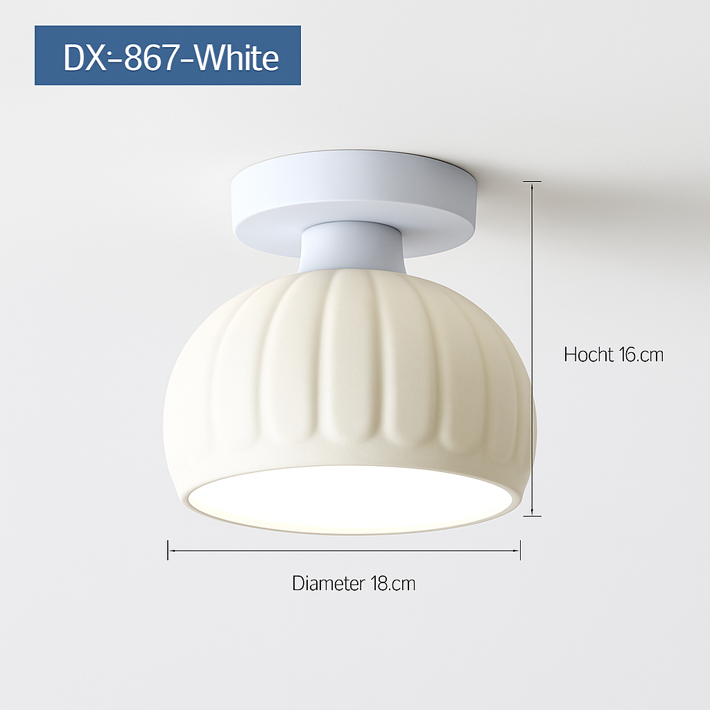 Plafonnier — Céramique verre LED couloir plafonnier pour allée couloir vestiaire balcon nordique E27 acrylique lustre reste luminaires
