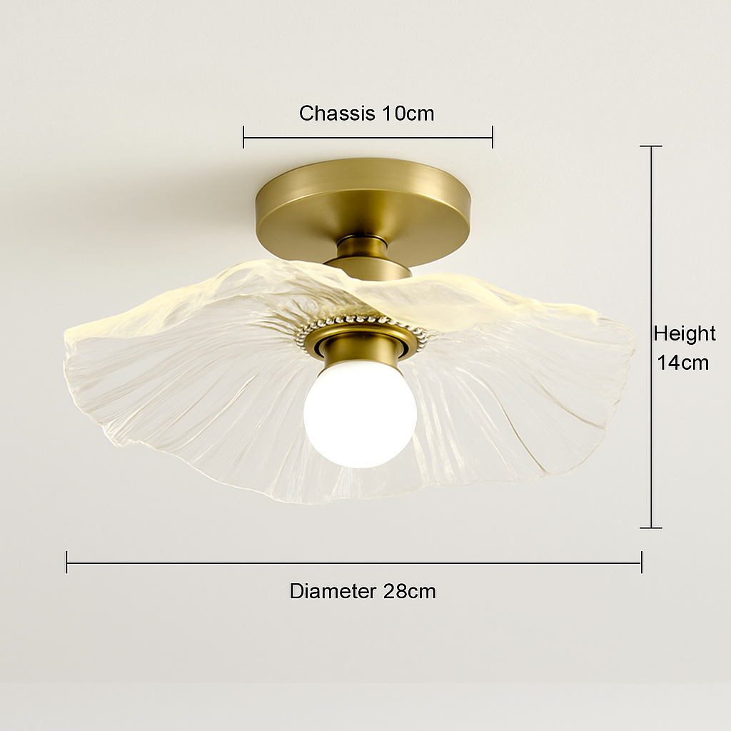 Plafonnier — Céramique verre LED couloir plafonnier pour allée couloir vestiaire balcon nordique E27 acrylique lustre reste luminaires