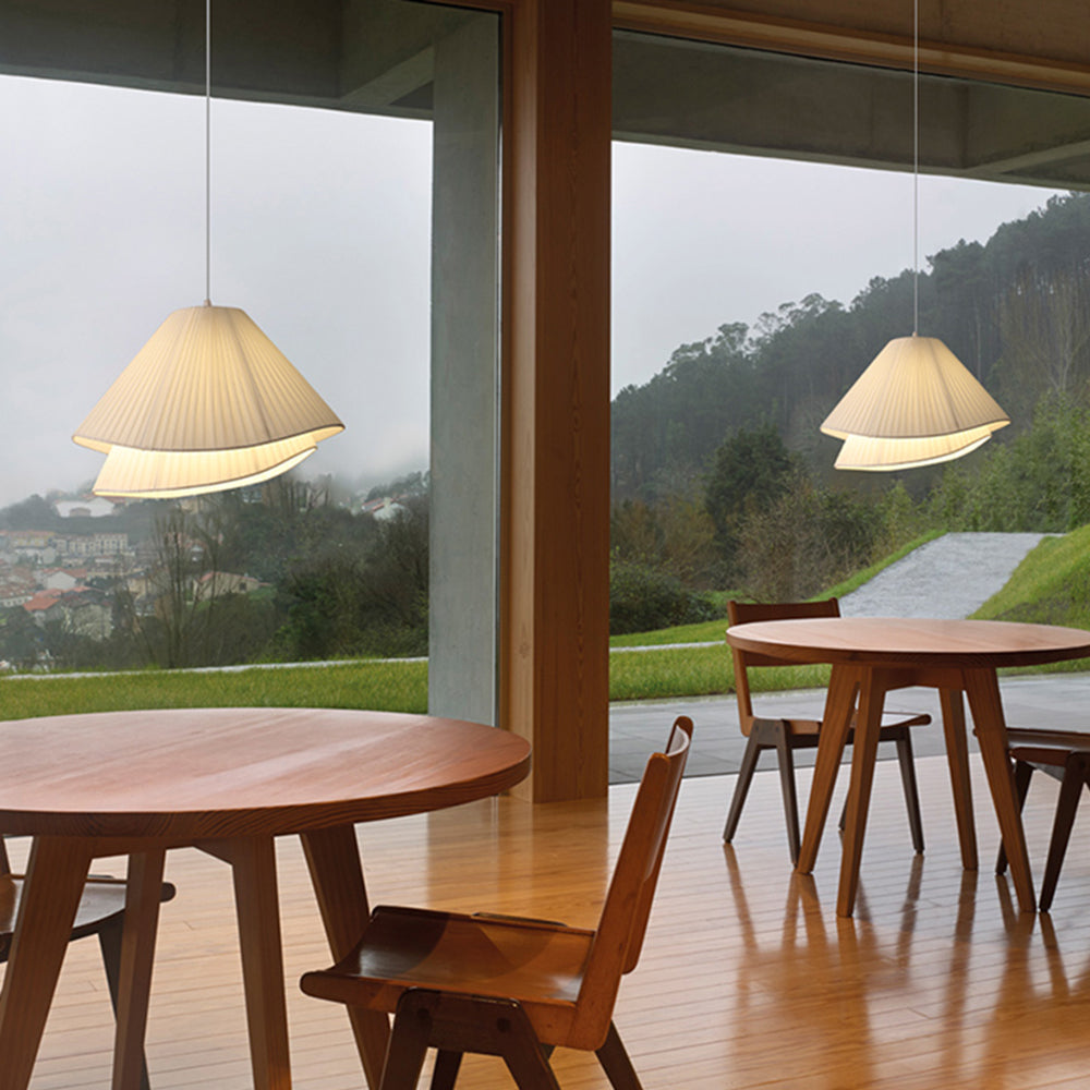 Ritta Suspension Nuage Moderne, Metal/Tissu, Blanc, Chambre à Coucher - Neutralighting