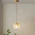 Kristy Suspension LED Fleur Élegante Acrylique/Métal Salon - Neutralighting