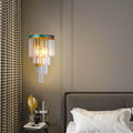 Ray Applique Murale Moderne/Nordique, Cristal Or, Chevet de Chambre/Hôtel - Neutralighting