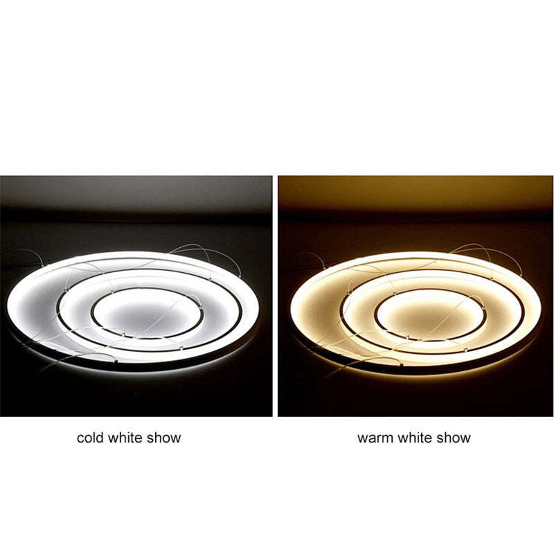 Aluna Suspension 3 Anneaux Moderne Salon - Neutralighting