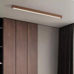 Urien Plafonnier Longue Linéaire Simple. Bois. Couloir/Chambre - Neutralighting