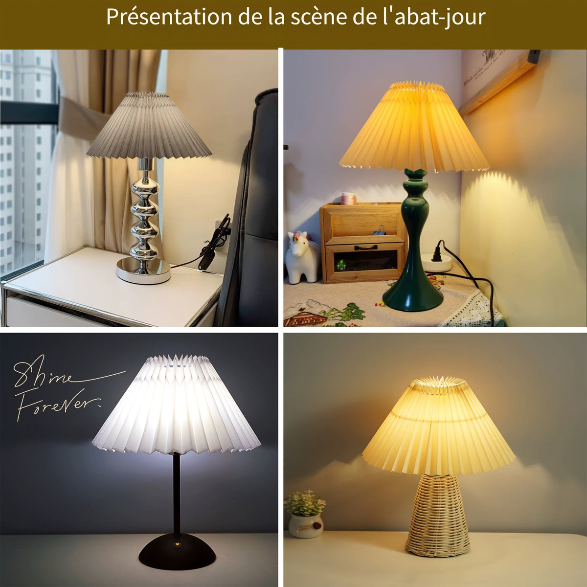 Abat-jour Solène Jeanne – vue 18