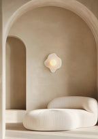 Bloom Applique Murale Rustique en Marbre - Neutralighting