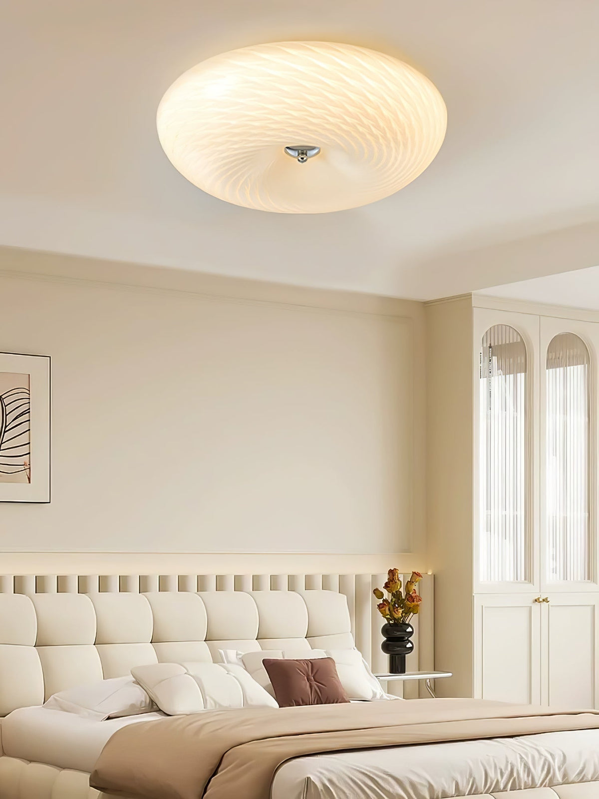 Comarion Plafonnier Art Moderne en Verre - Neutralighting