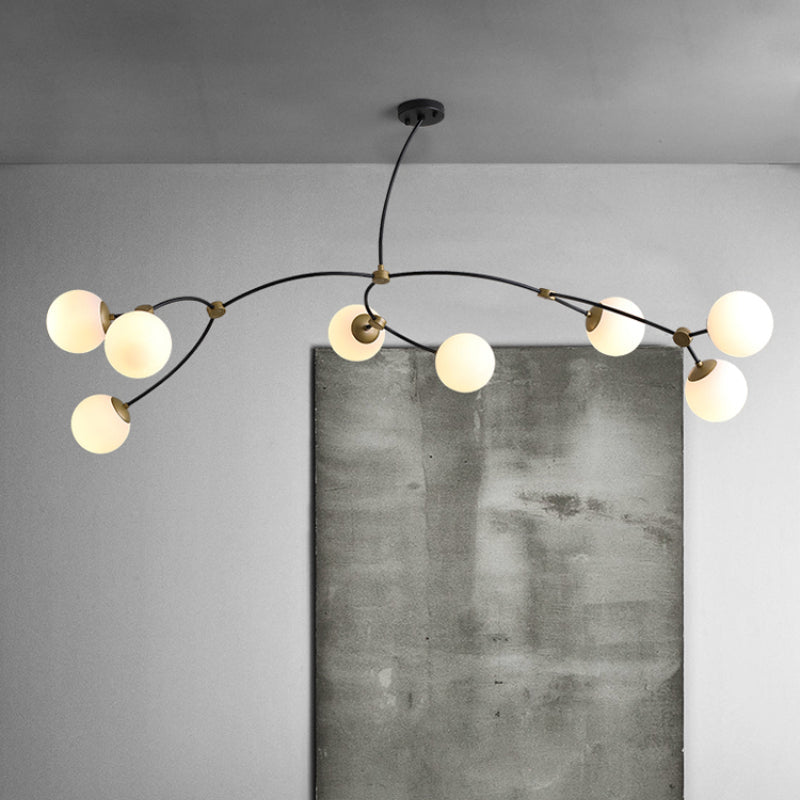 Valentina Plafonnier Linéaire Minimaliste, Metal, Or, Salon - Neutralighting