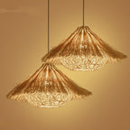 Suspension en rotin tissé à la main - Neutralighting