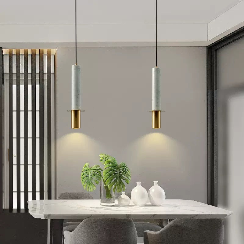 Valentina Luminaires Suspensions Marbre Moderne Design Italien Salle à Manger - Neutralighting