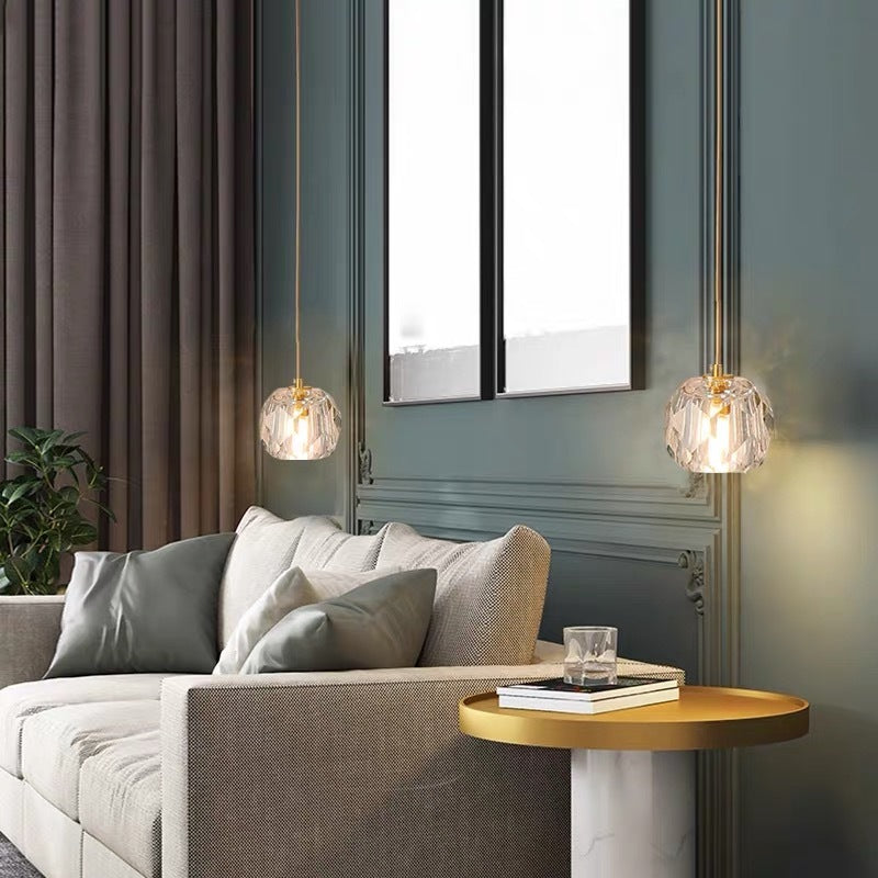 Kristy Lustre Suspension LED Contemporain Métal Chambre à Coucher - Neutralighting