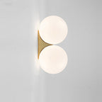 Valentina Simple Intérieur Applique Murale Métal Verre Salon Chambre à Coucher - Neutralighting