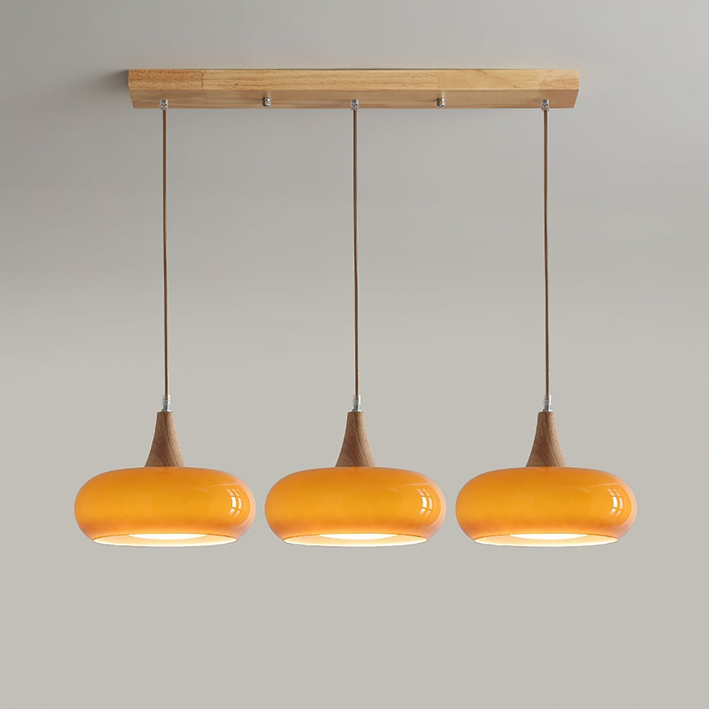 Charlotte Suspension Bois 1/2/3 Lampes - 10