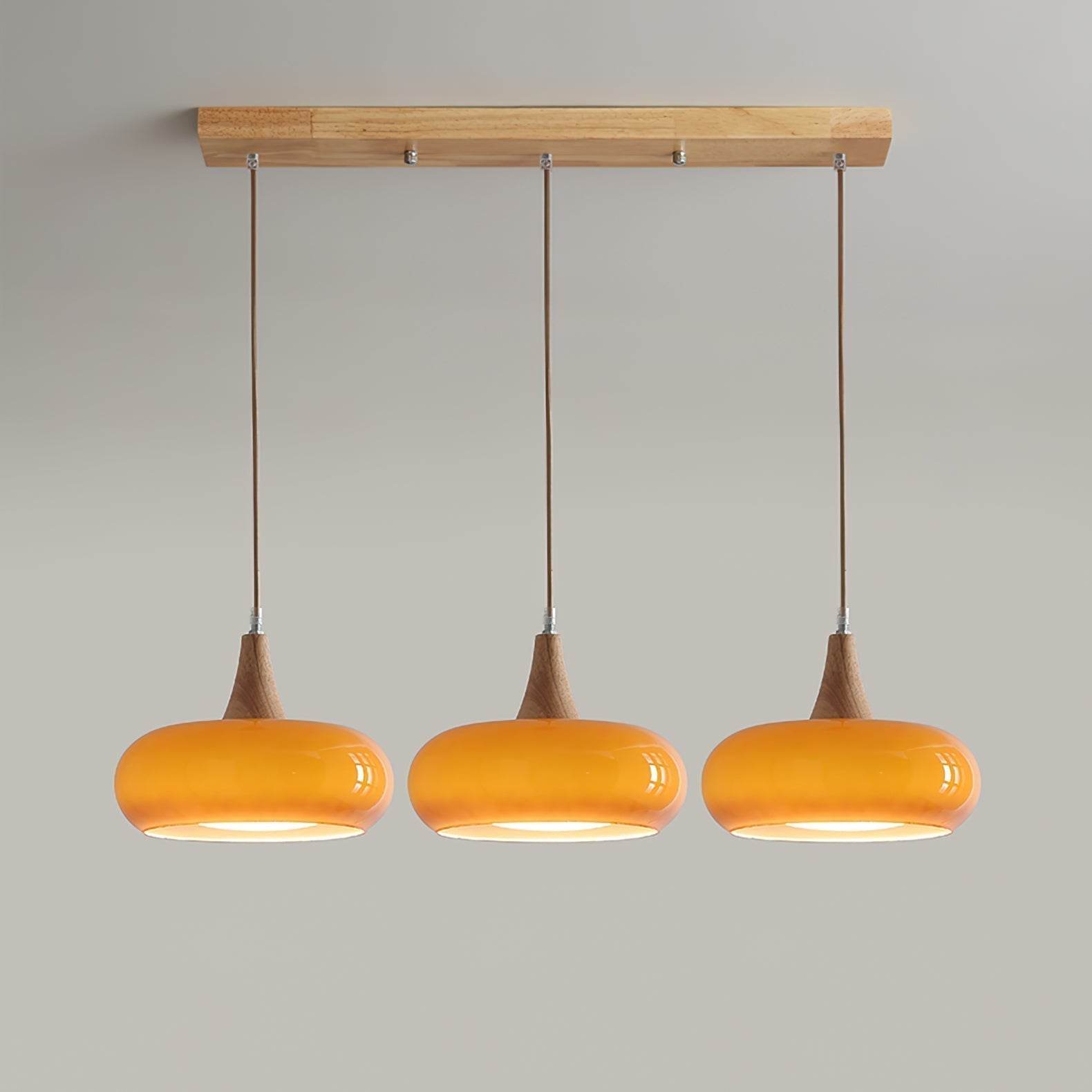 Charlotte Suspension Bois 1/2/3 Lampes - 10