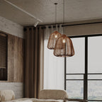 Ritta Suspension LED Rotin Salon/Chambre à Coucher/Bar - Neutralighting
