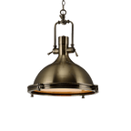 Solara Lampe Suspendue en Laiton Industrielle - Neutralighting