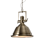 Solara Lampe Suspendue en Laiton Industrielle - Neutralighting
