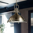 Solara Lampe Suspendue en Laiton Industrielle - Neutralighting