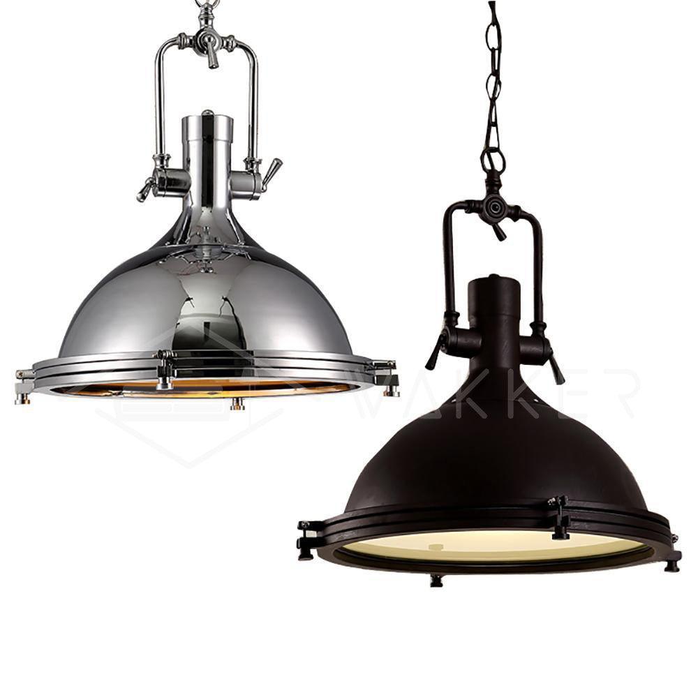 Solara Lampe Suspendue en Laiton Industrielle - Neutralighting