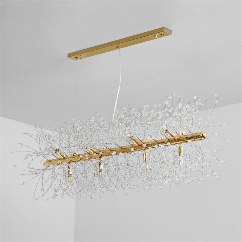 Lustra Chandelier Cristal Pissenlit avec Cristaux - Neutralighting