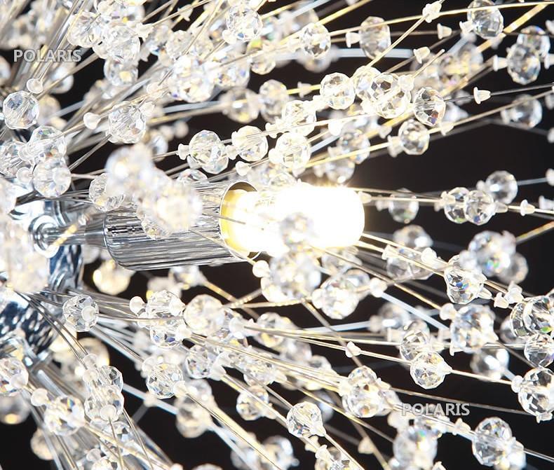 Lustra Chandelier Cristal Pissenlit avec Cristaux - Neutralighting