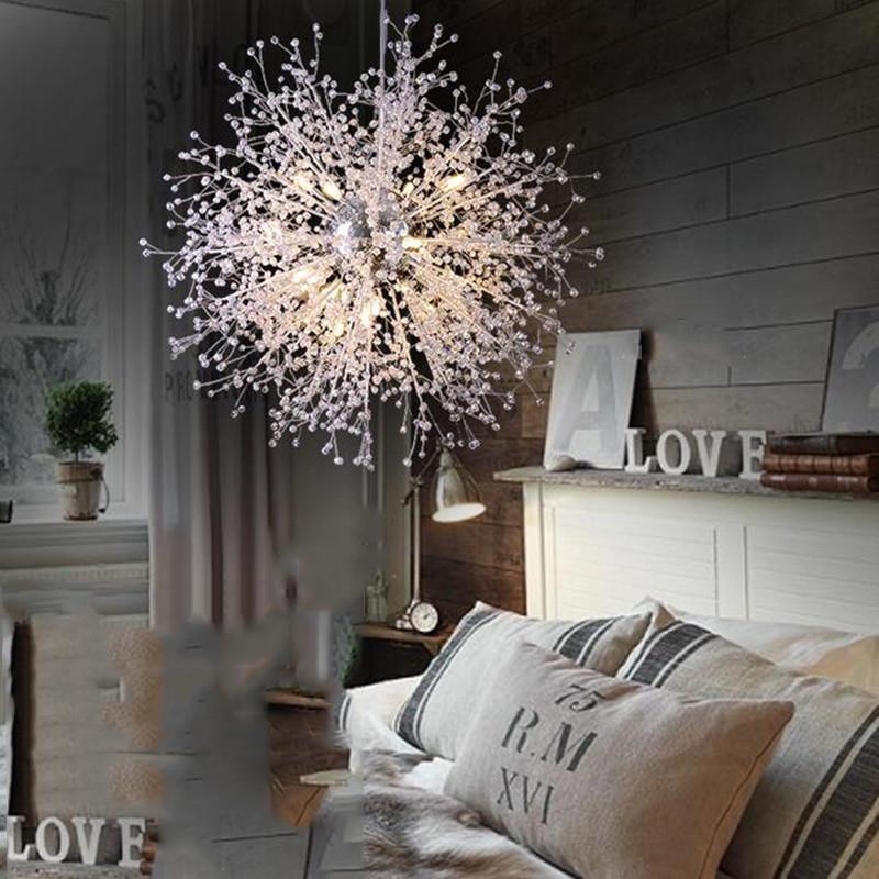 Lustra Chandelier Cristal Pissenlit avec Cristaux - Neutralighting