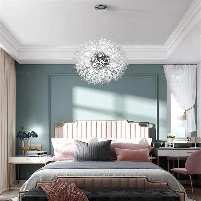 Lustra Chandelier Cristal Pissenlit avec Cristaux - Neutralighting