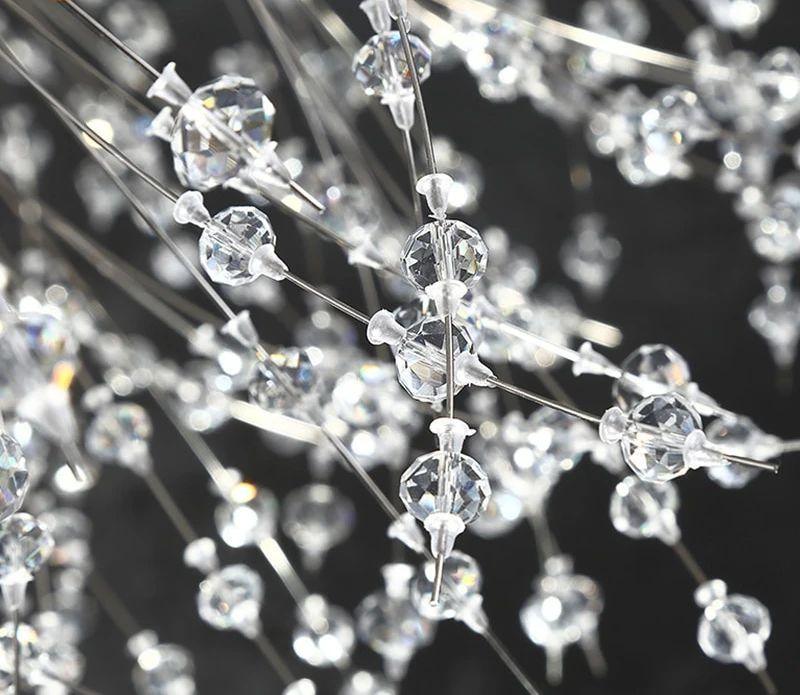 Lustra Chandelier Cristal Pissenlit avec Cristaux - Neutralighting
