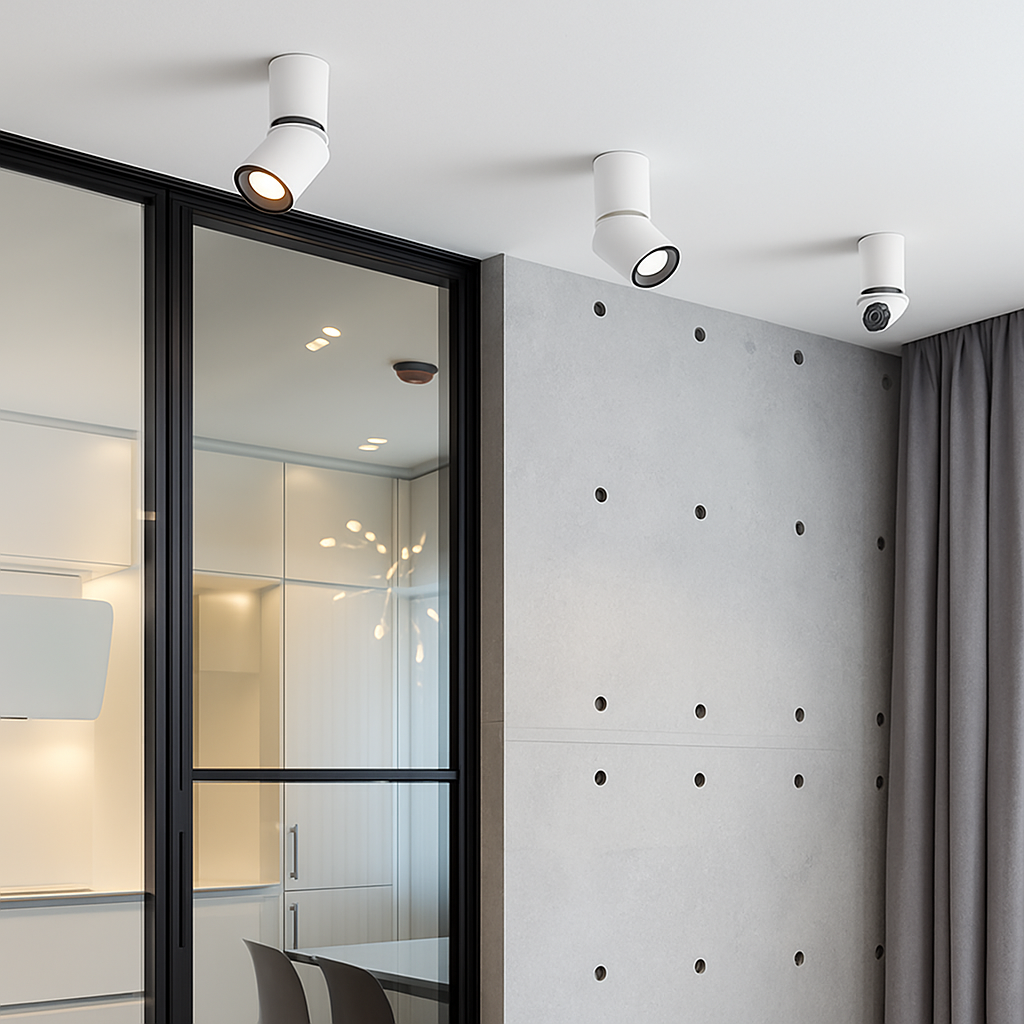 Spots Cylindre de à LED orientables Juliette Ligne - Présence Décorative & Harmonie Intérieure