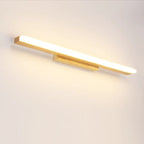 Quinl Applique Murale Miroir Linéaire Minimaliste. Bois. Noyer. Salon - Neutralighting