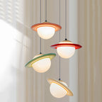 Valentina Créative Suspension Résine/Verre/Métal Salle d'étude - Neutralighting