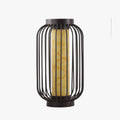 Ray Lampadaire Solaire Cylindre Moderne, Métal, Noir, Allée - Neutralighting