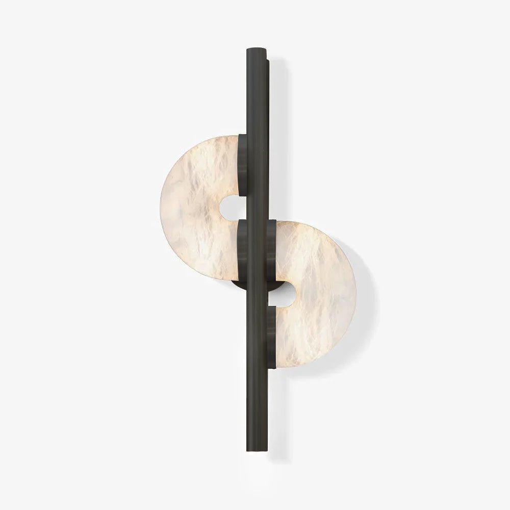 Liraven Double Disque Albâtre Luminaire Mural - Neutralighting