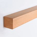Dwyn Applique Murale Miroir Linéaire Minimaliste Bois Salon - 12