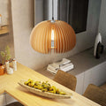 Muto Suspension Citrouille Rustique, Bois/Metal, Bois, Salon - Neutralighting