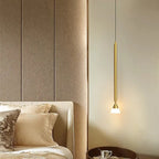 Auri Suspension Cylindre Simple. Métal/Verre. Noir/Doré. Salon - Neutralighting