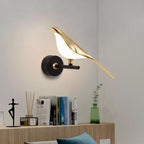 Lampe murale de chevet d'oiseau de pie d'art de style nordique - Neutralighting