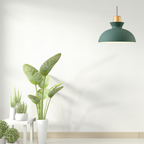 Valentina Suspension Luminaire 3 Lampes Moderne Design Jaune/Vert Métal Chambre/Salle à Manger - Neutralighting