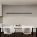 Ray Suspension Linéaire Moderne, Métal, Noir/Blanc, Salon - Neutralighting