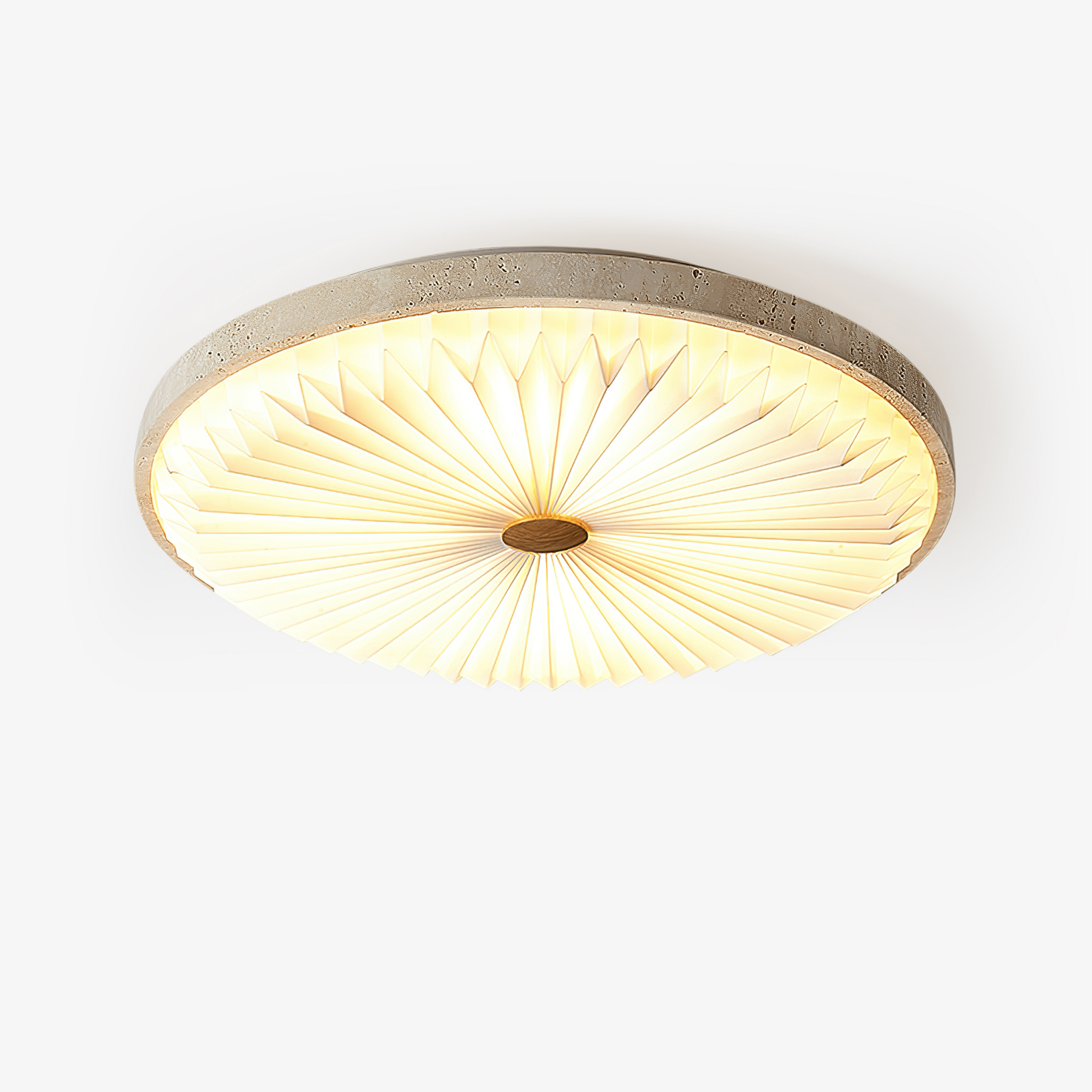 Ciloraris Lumière de Plafond Texturée en Travertin - Neutralighting