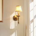 Tiffany Métal Tissu Vanité Indoor Applique Murale Chambre À Coucher - Neutralighting