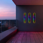 Elune Applique Murale Extérieur LED Étanche Minimaliste Métal Cour - 13