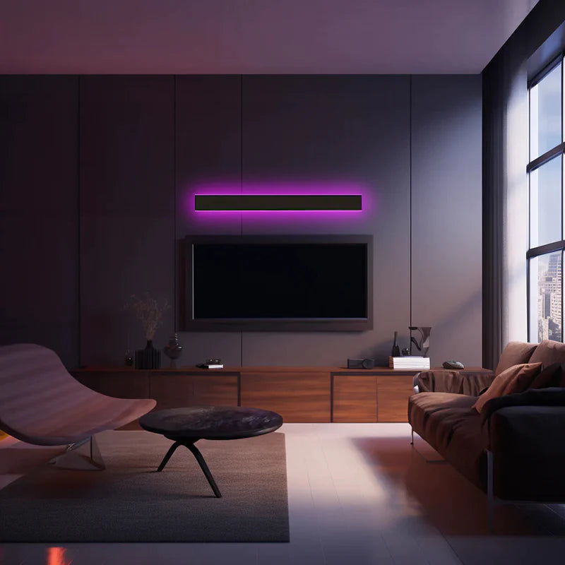 Elune Applique Murale Extérieur LED Étanche Minimaliste Métal Cour - 17
