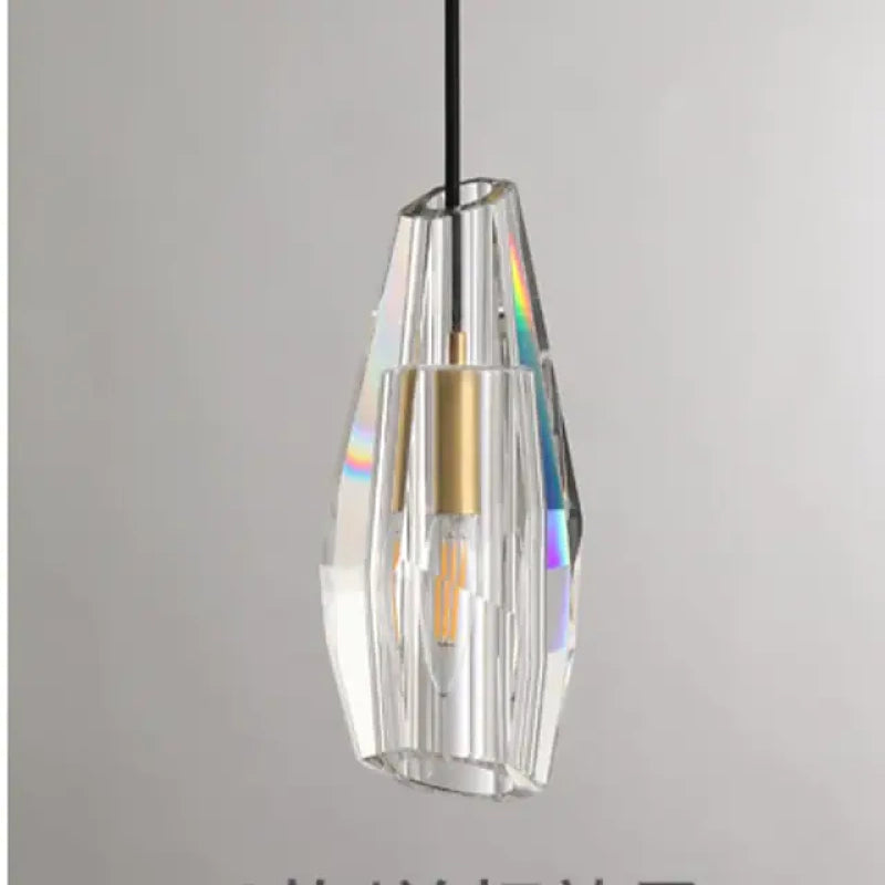 Kristy Luminaires épuré Suspension Moderne LED Métal/Cristal Salon/Salle à manger - Neutralighting