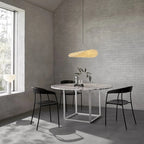 Nixie Suspension Géométrique Moderne Soie Blanc Salon - Neutralighting